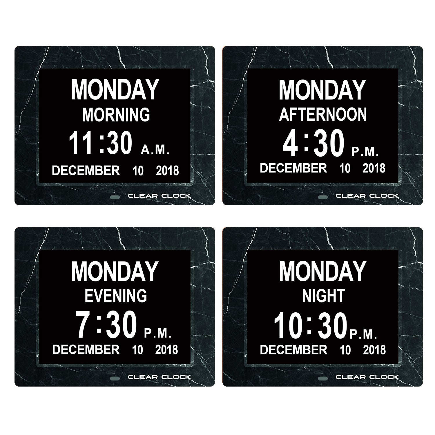 Clear Clock 8